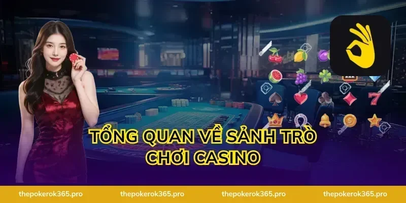 Tổng quan về sảnh trò chơi casino